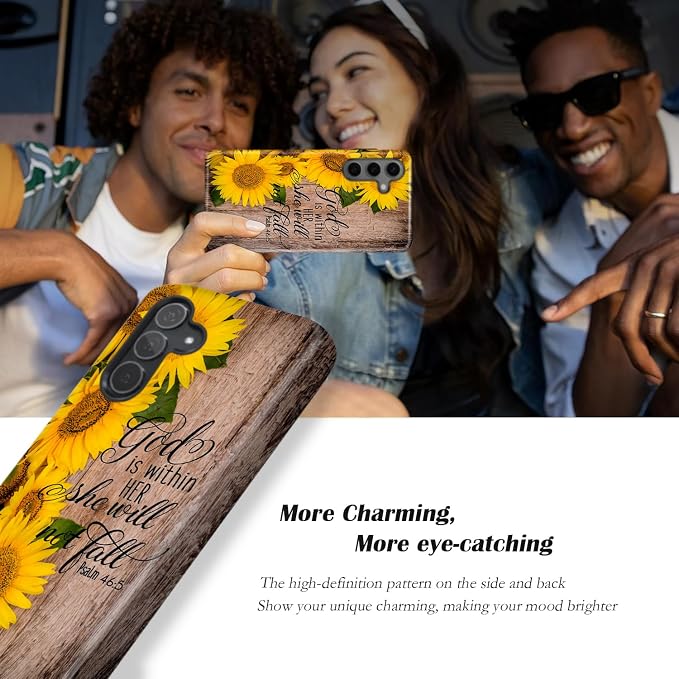 Compatible for Samsung Galaxy A17 5G Case, Dual Layer Heavy Duty 2 in 1 - Image 3