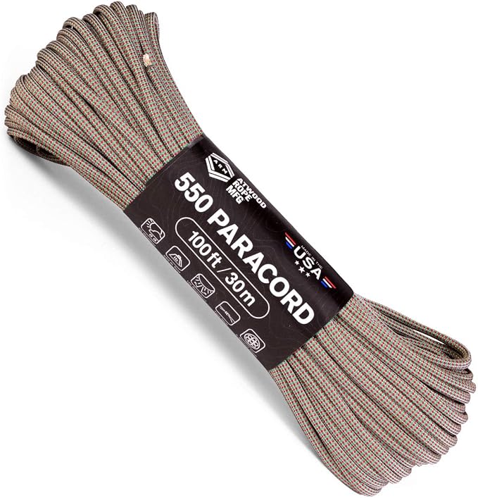 Atwood Rope MFG Color Changing 550 Paracord 100 Feet 7-Strand Core Nylon by AtwoodRopeMFG