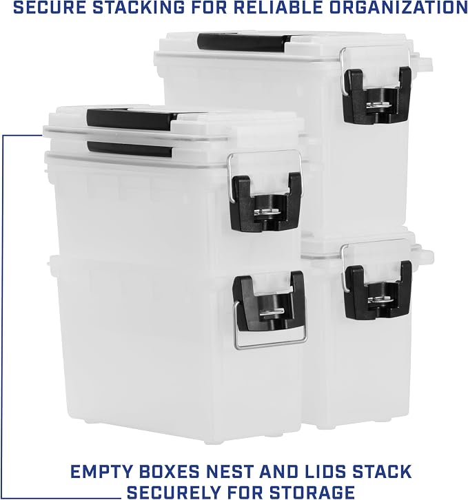 Sheffield 12758 4-Pack Ammo Storage Box, Mothers Day Gifts, .30 Cal Field Boxes - Image 5