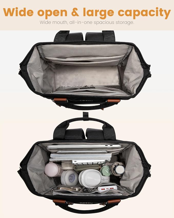 LOVEVOOK Extra Large Travel Laptop Backpack - Image 4