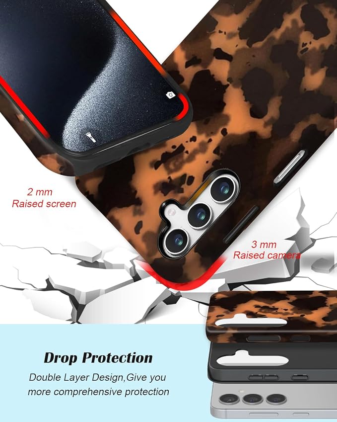 Compatible for Samsung Galaxy S26 Plus 5G Case, Dual Layer Heavy Duty 2 in 1 - Image 3