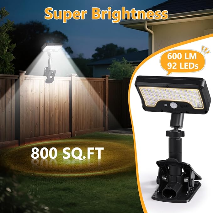 Clip On Solar Lights Outdoor - Image 3