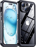 2025 New Designed for iPhone 15 Case Waterproof, Full Phone Case 6.1" by Red2Fire