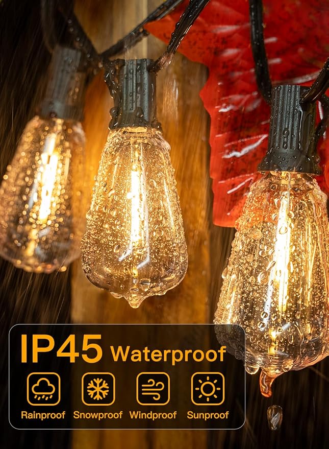 Ollny Outdoor String Lights 120FT - Image 6