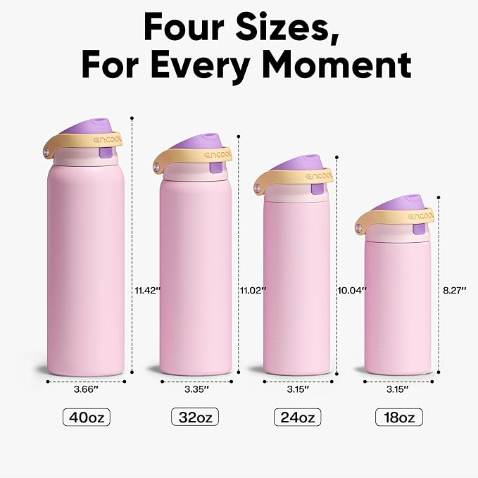 ENCOOL Leakproof Insulated Water Bottle - Image 8