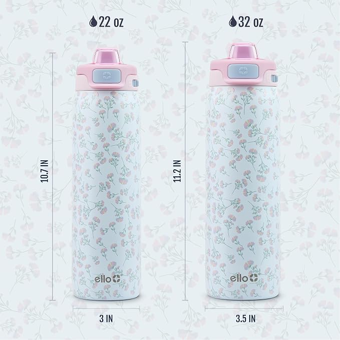 Ello Pop & Fill 32oz Stainless Steel Water Bottle - Image 7