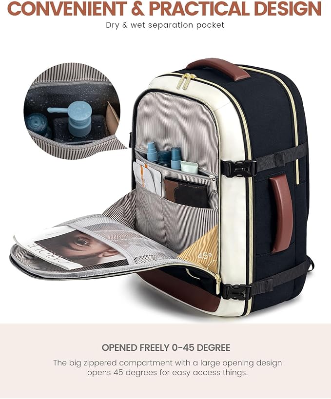 LOVEVOOK Carry On Travel Backpack - Image 8