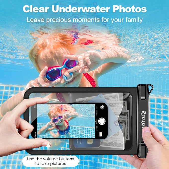 Rynapac [Up to 10" Large Waterproof Phone Pouch - Image 3