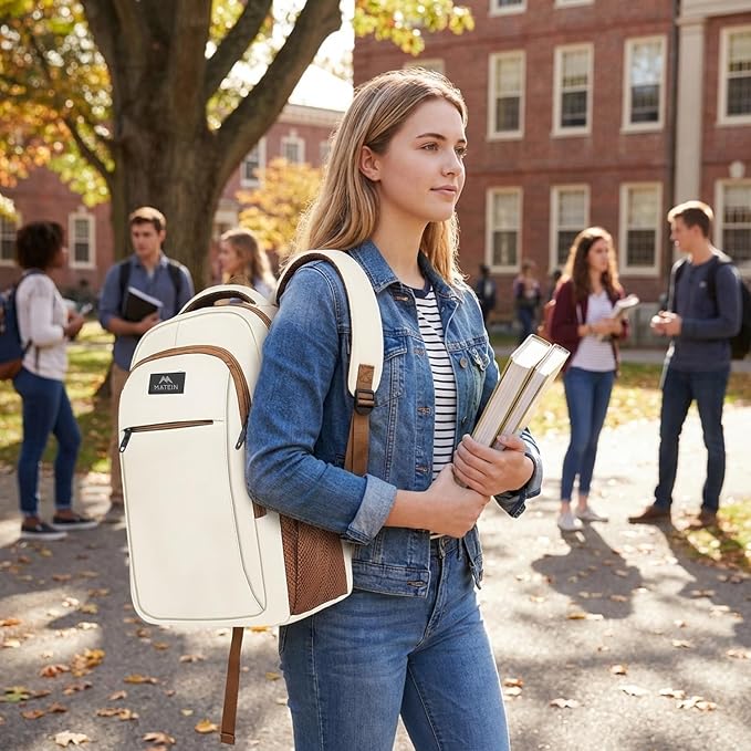 MATEIN 15.6inch Travel Laptop Backpack, Cute Anti Theft Slim Sturdy Laptops - Image 2
