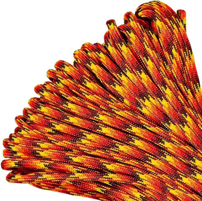 Paracord Planet 550lb Commercial Grade Paracord – 7 Strand Type III Nylon by ParacordPlanet