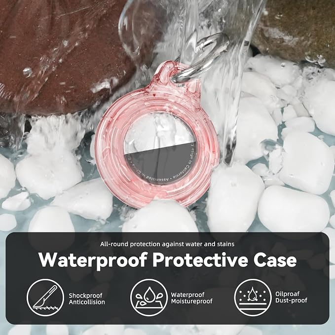 for Apple AirTag 2nd & 1st Gen, Waterproof Case - Image 3