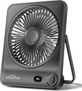 WHATOOK Large Travel Desk Fan: 10000mAh Battery 40 Hours Runtime Silent by FashionCaring-MakeitYours