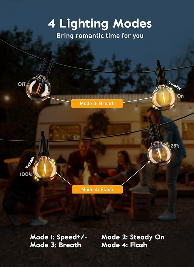 Brightown Outdoor String Lights - Image 6