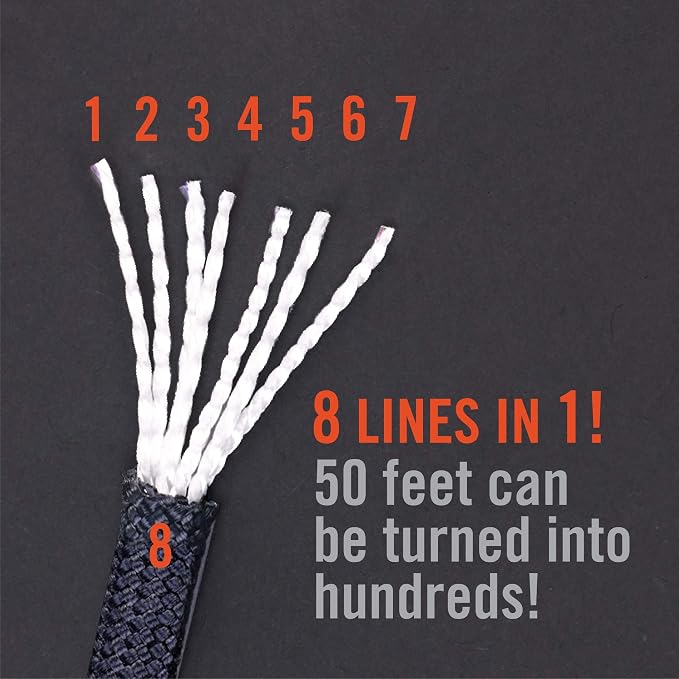 Atwood Rope MFG Color Changing 550 Paracord 100 Feet 7-Strand Core Nylon - Image 3