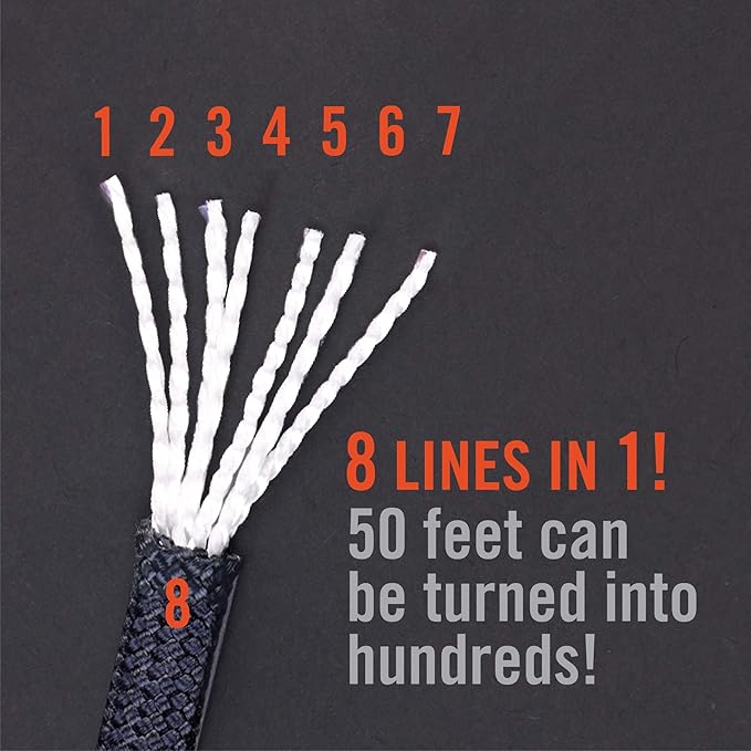 Atwood Rope MFG 550 Paracord 100 Feet 7-Strand Core Nylon Parachute Cord - Image 3