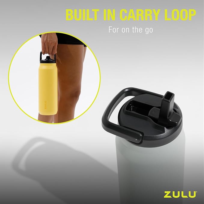 ZULU Base 40oz Stainless Steel Water Bottle - Image 7