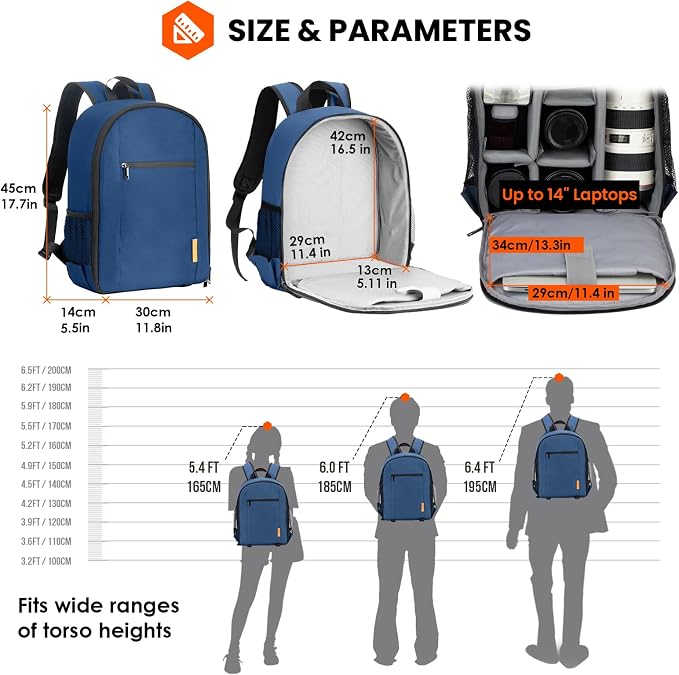 TARION Camera Bag Backpack for Photographers: Photography Camera Backpack - Image 8