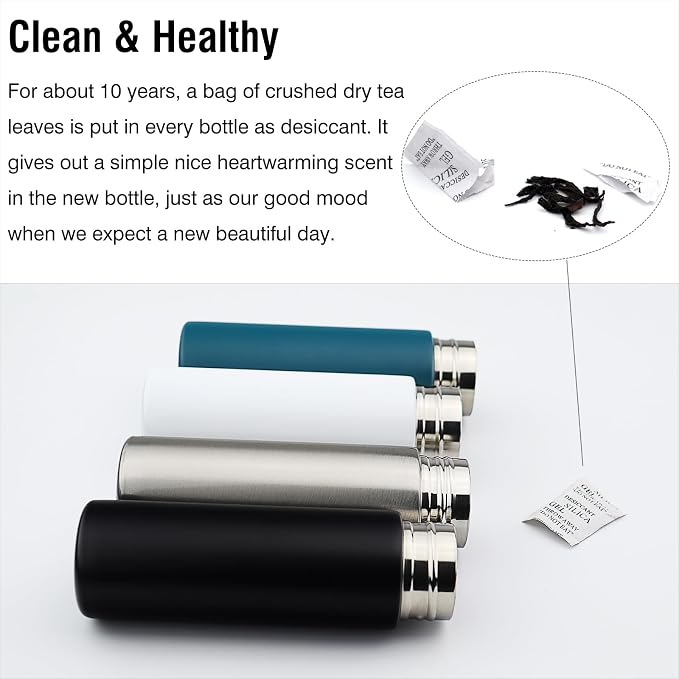 Cute Small Purse Water Bottle, 4.4 Fl. Oz, Mini Slim Flask - Image 8