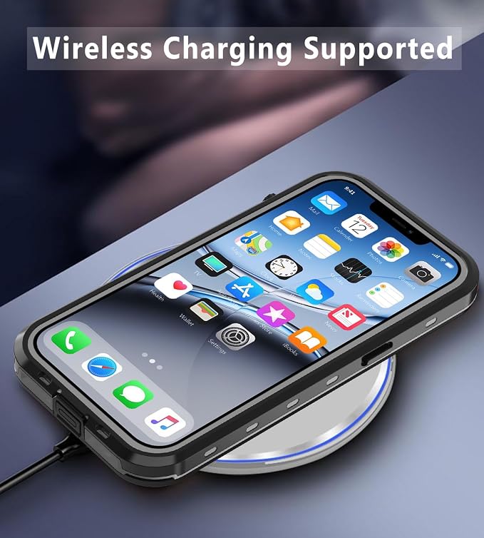 Design for iPhone 13 Case Waterproof, Full Body Underwater Dustproof Shockproof - Image 6