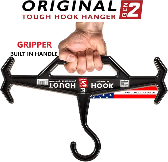 Tough Hook Original Multipurpose Heavy Duty Hanger, USA Made, 200 lb Capacity - Image 6