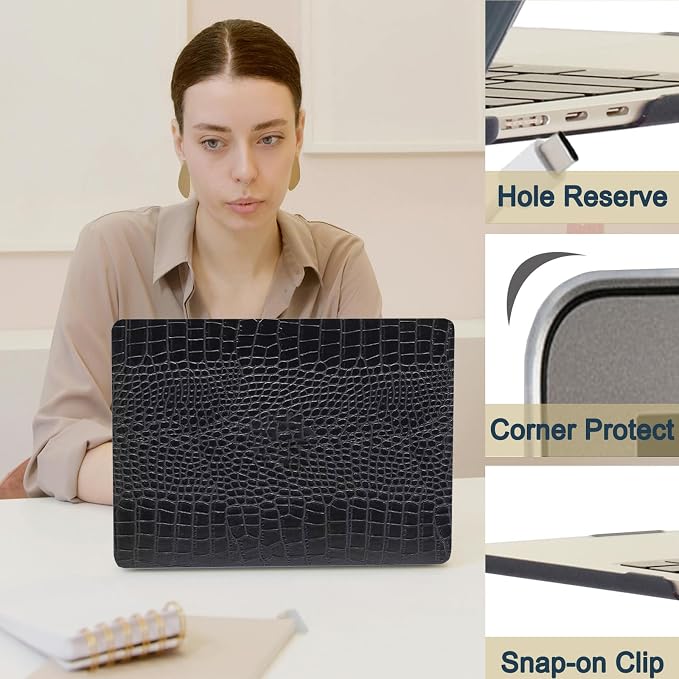 Hard Case for New MacBook Air 13 inch M2 M3 M4 2022 2024 2025 Release, 13.6" - Image 6