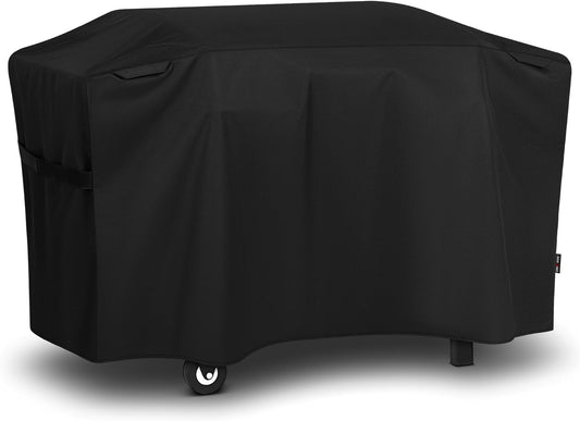 Unicook 5483 Griddle Cover for Blackstone 28 Inch Cooking Station with Hood, Heavy Duty Waterproof Flat Top Gas Grill Cover, All Weather Protection for BBQ Griddle, Black