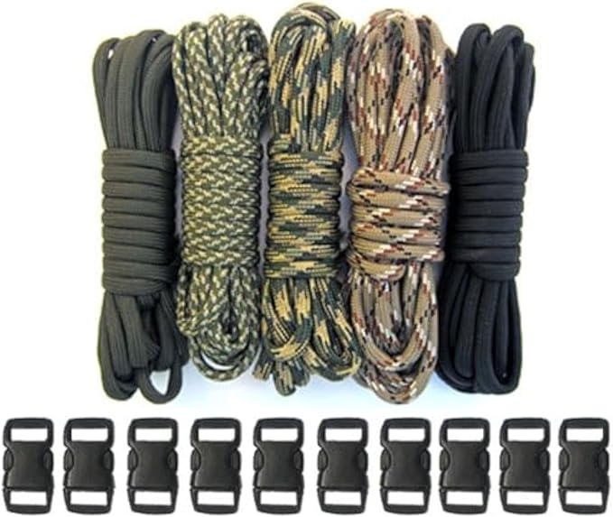 Paracord Planet 550lb Type III Paracord Combo Crafting Kits by ParacordPlanet