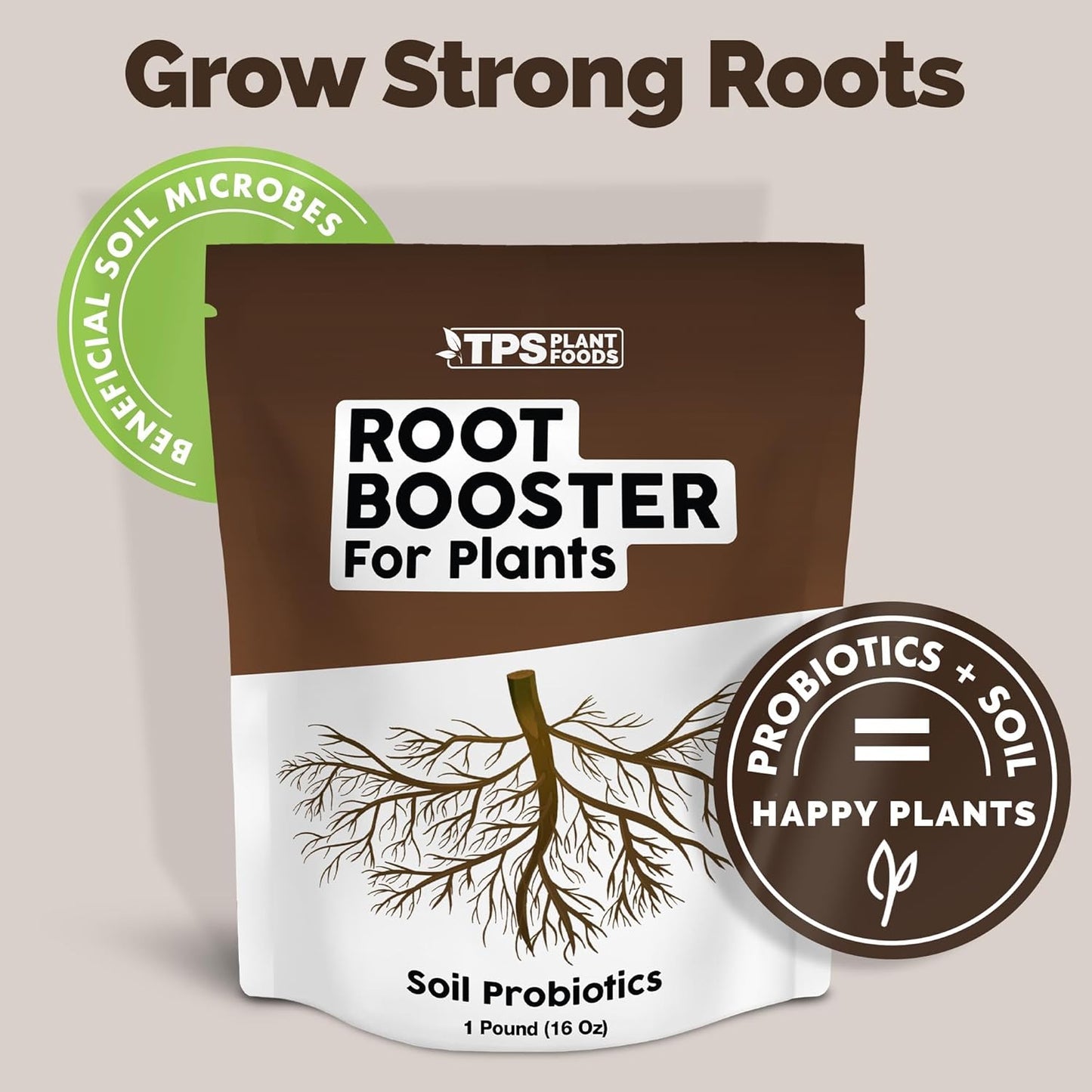 TPS NUTRIENTS Root Mycos for Transplanting and Established Plants (16 Ounces)