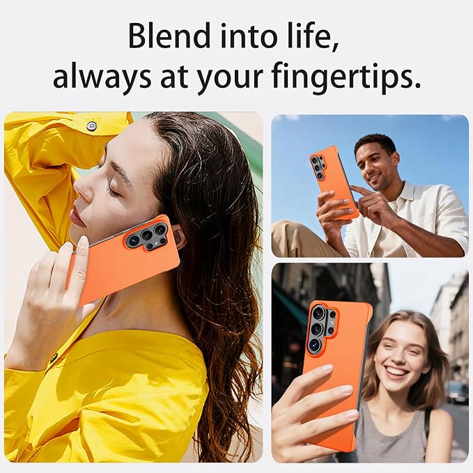 GRECAZO Slim Borderless for Samsung Galaxy S26 Plus Phone Case 6.7" Ultra-Thin - Image 7