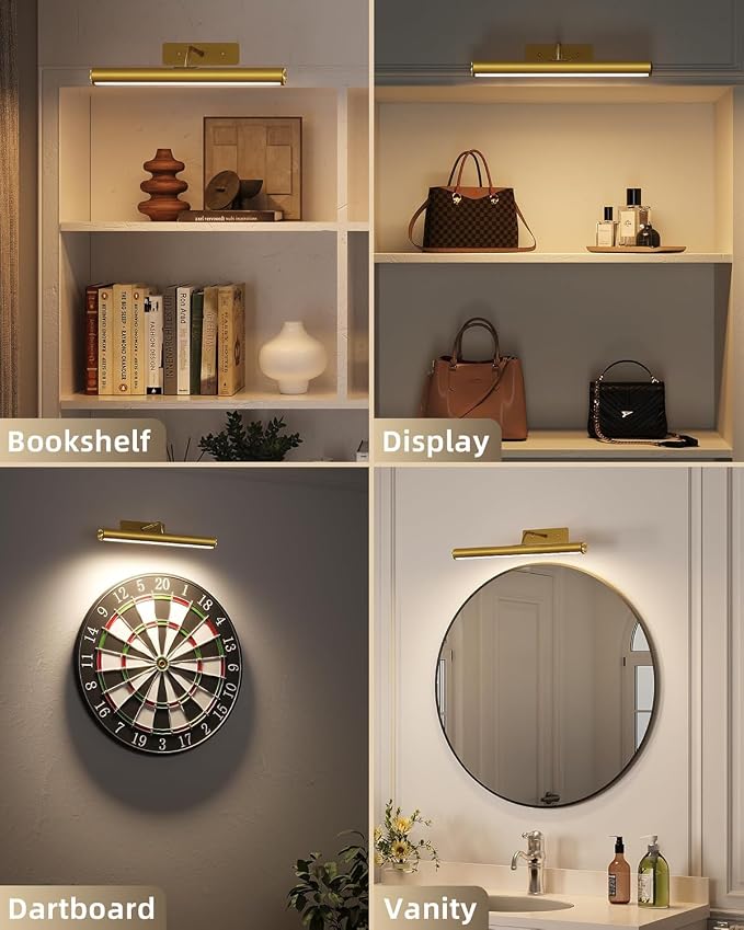 EZVALO 16" Picture Lights for Wall, Rechargeable 6000mAh Painting Lights - Image 8