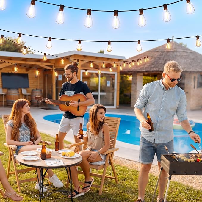 150FT LED Outdoor String Lights - Image 8