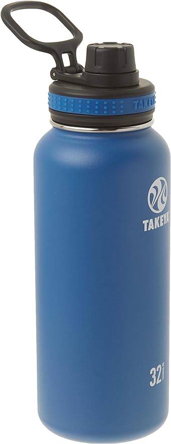 Takeya Originals 32 oz Vacuum Insulated Stainless Steel Water Bottle by Takeya