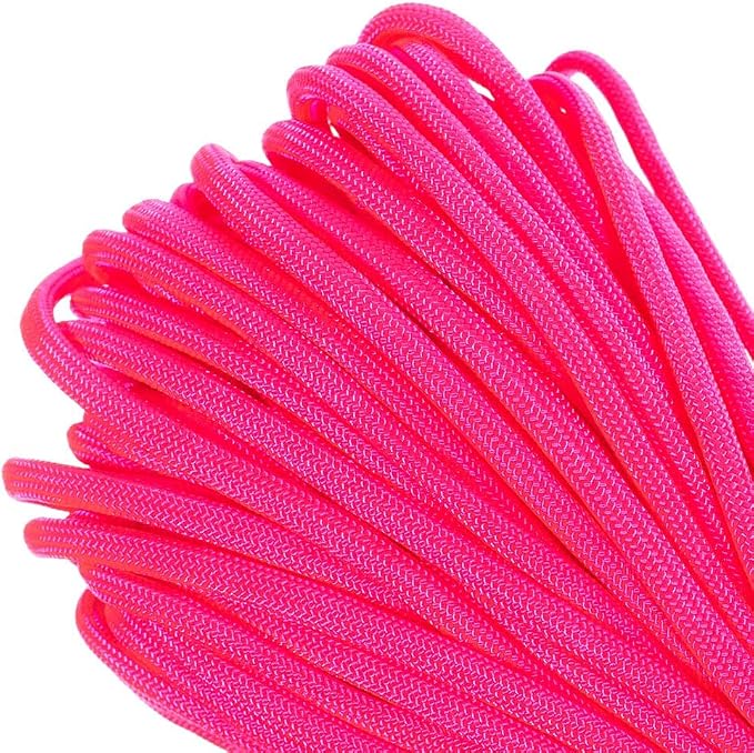 Paracord Planet Genuine Type III 550lb Paracord – Nylon Cord in Solid, and by ParacordPlanet