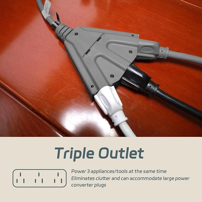 EP 2 Pack 10 Ft Outdoor Extension Cord - Image 5