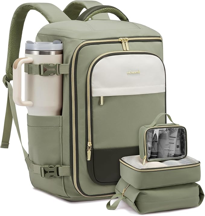 LOVEVOOK Large Travel Backpack for Women, 40L TSA Approved Backpack by LOVEVOOK