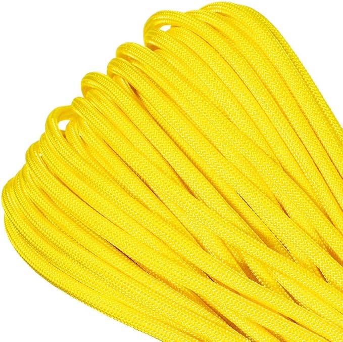 Paracord Planet Genuine Type III 550lb Paracord – Nylon Cord in Solid, and by ParacordPlanet
