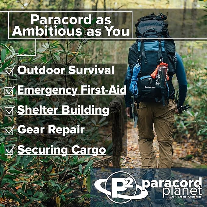 Paracord Planet 550 Camping Collection – Type III Paracord - Image 2