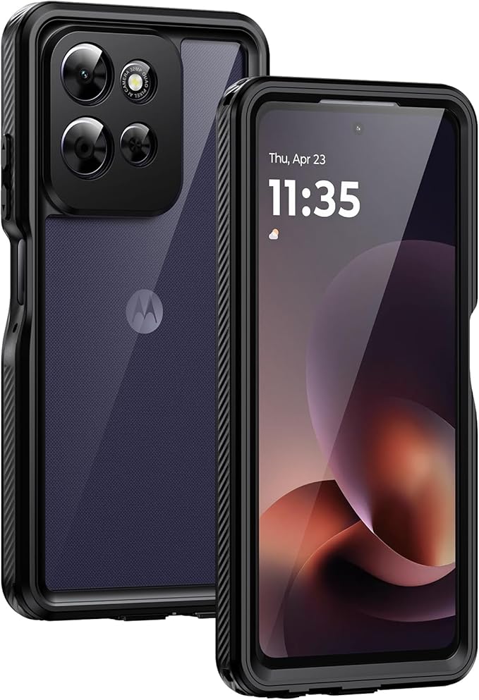 Lanhiem for Moto G Power 2026 Case, IP68 Waterproof Dustproof Shockproof Case by LanhiemHome