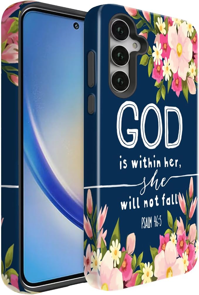 Compatible for Samsung Galaxy S25 5G Case, Dual Layer Heavy Duty 2 in 1 by BSMOSPER