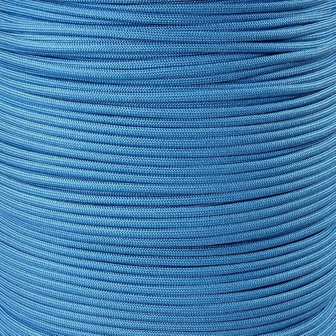 Paracord Planet Solid Color 550lb Paracord – 7 Strand Type III Nylon Cord by ParacordPlanet