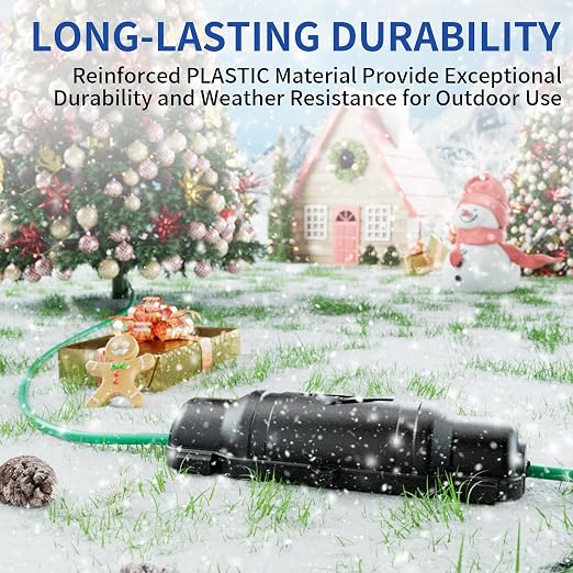 3 Pack Outdoor Extension Cord Safety Cover - Image 6