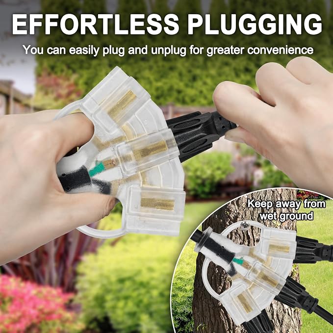15FT 12/3 Outdoor Extension Cord - Image 6
