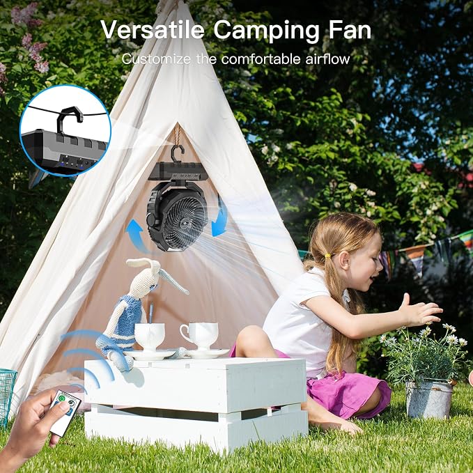 FRIZCOL 3-in-1 Camping Fan - Image 5