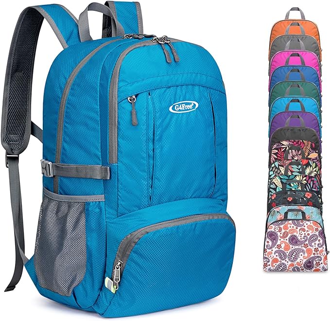G4Free 40L Lightweight Packable Hiking Backpack, Waterproof Travel Daypack by G4Free
