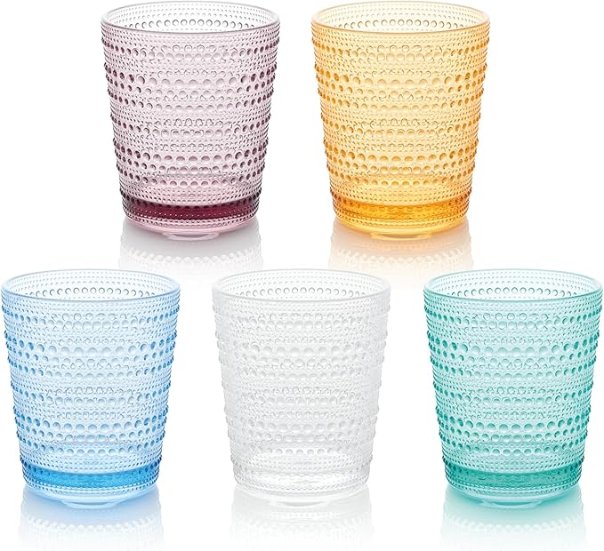 Santa Fe Clear Set of 6 Premium Acrylic DOF Glasses 16 oz – Unbreakable - Image 3