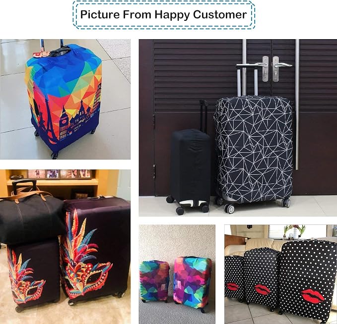 Explore Land Travel Luggage Cover Suitcase Protector Fits 31-32 Inch Case - Image 9