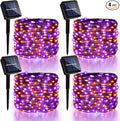4 Pack Halloween Solar Fairy Lights 131.2Ft 400 LEDs Outdoor Twinkle Lights by Danhh