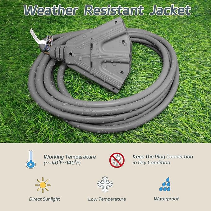 EP 2 Pack 15 Ft Outdoor Extension Cord - Image 4