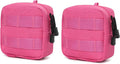 2 Pack Mini Tactical Molle Compact Ammo Pouch by Katadem
