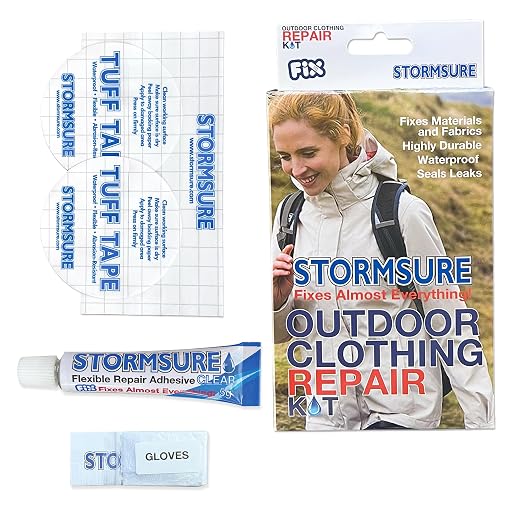 Durable Outdoor Clothing Repair Kit by Stormsure